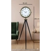 Eskitme Tripod Ayaklı Dekoratif Saat