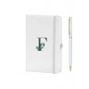 F Harfi Çiçek Baskılı Defter
