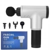 Fascial Gun RH-320 6 Kademe Hız Ayarlı, 4 Parça Başlıklı, Usb Şarjlı, Masaj Tabanca Aleti (5365)