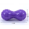 Fıstık Şeklinde Dikenli Masaj Topu 15x6.5 Cm