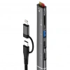 Fonksiyonel 5li Usb Hub Kart Okuyucu Type-c