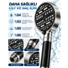 Fonksiyonel Su Tasarruflu Duş Başlığı 6 Modlu Panel