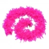 Fuchsia Color Fluffy Feather Ostrich Boa Real Feather Decoration