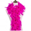 Fuchsia Color Fluffy Feather Ostrich Boa Real Feather Decoration
