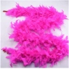 Fuchsia Color Fluffy Feather Ostrich Boa Real Feather Decoration