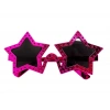 Fuchsia Color Star Shape Party Glasses Retro 16X7 cm (5365)