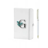 G Harfi Çiçek Baskılı Defter