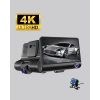 Geniş Açı Full Hd Araç Dvr 3 Kameralı Gece Görüşlü