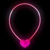 Glow Kalp Şekilli Kolye 6 Renk 6 Adet