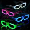 Glow Model 3 Different Function Lighted Party Glasses Mixed Color 12 Pieces (5365)