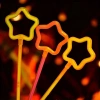 Glow Yıldız Asa Kırılınca Yanan Yıldız Çubuklar 6 Renk 6 Adet (5365)