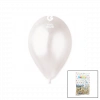 GM-110-28 METALİK - BEYAZ BALON 11&apos;&apos; - 28CM - 100 PARÇA (5365)