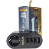 Gobax Termal Akım Korumalı Akıllı Priz 3xusb Li, Çocuk Korumalı, Led Işıklı, Yüksek Isıya Dayanıklı (5365)