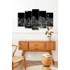 Gökdelen Şehir 5 Parçalı Mdf Tablo 60 x 100