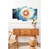 Gökyüzü Manzarası 5 Parçalı Mdf Tablo 60 x 100