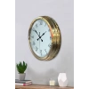Zentime 40 Cm Gold Luxury Decorative Wall Clock