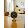 Golden Grace 25 x 20 Gold Metal Table Clock