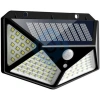 Güçlü 100 Led Dış Mekan Solar Lamba 270°