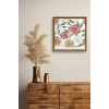 Gül Ahşap Çerçeveli Tablo 42 x 42