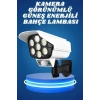 Güneş Enerjili Hareket Sensörlü Led Kamera Bahçe