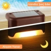 Güneş Enerjili Led Lamba Seti 4 Adet Bahçe