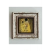 Gustav Klimt Çerçeveli Taş Tablo , Çerçeveli Taş Duvar Dekoru 20 cm
