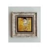 Gustav Klimt Çerçeveli Taş Tablo , Çerçeveli Taş Duvar Dekoru 20 cm