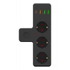 Güvenli Termal Akım Korumalı 3 Soket 3 Usb 1 Type-c Priz