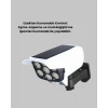 Hareket Sensörlü Solar Şarjlı Led Duvar Lambası Dış Mekan