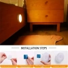 Motion Sensor USB Rechargeable LED Light Lamp (5365)