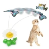 Hareketli Dönen Kelebek - Kedi Oyuncağı ( Pille Çalışır) (5365)