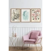 Harmony Üçlü Ahşap Çerçeveli Tablo 30 x 40