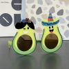 Hawaii Themed Avocado Glasses – Costume &amp;amp; Party Glasses (5365)