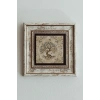 Hayat Ağacı (yaşam) Life Tree Çerçeveli Taş Tablo , Çerçeveli Taş Duvar Dekoru 20 cm