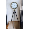 Heritage Gold Elegant Tripod Leg Clock