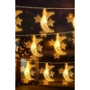 Hilal ve 3 Mini Yıldız Şekilli 3.5 Metre USB LED Işık – 20 LED’li Dekoratif Ramazan Dekorasyonu ve Ortam Aydınlatması hakkında ürün açıklaması