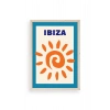 Ibiza Ahşap Çerçeveli Tablo 30 x 42