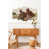 İnsan Manzarası 5 Parçalı Mdf Tablo 60 x 100