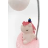 Işık Altında Renk Değiştiren Pembe Unicorn Dekoratif Gece Lambası (5365)