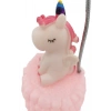 Işık Altında Renk Değiştiren Pembe Unicorn Dekoratif Gece Lambası (5365)