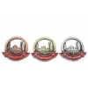 Istanbul Themed Metal Magnet Sultanahmet Round Design