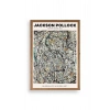 Jackson Polloc Ahşap Çerçeveli Tablo 50 x 70