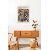 Jackson Polloc Ahşap Çerçeveli Tablo 50 x 70