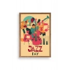 Jazz Ahşap Çerçeveli Tablo 23 x 30