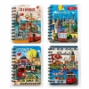 Kabartmalı İstanbul Temalı Defter 15x11 Cm