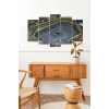 Kabe Manzarası 5 Parçalı Mdf Tablo 60 x 100