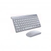 Kablosuz Ergonomik Klavye Mouse Seti Gri Renk