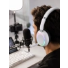 Kablosuz Mikrofonlu Kulaklık Rgb Işıklı Type-c Şarjlı