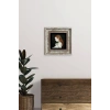 Kadın Çerçeveli Taş Tablo 20 cm
