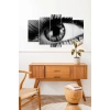 Kadın Gözbebeği 5 Parçalı Mdf Tablo 60 x 100